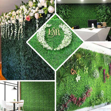 11 Sq ft. | 4 Panels Dark Green Boxwood Hedge Garden Wall Backdrop Mat