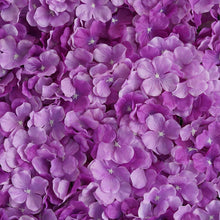 11 Sq ft. | 4 Panels UV Protected Hydrangea Flower Wall Mat Backdrop | Purple