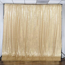 20ftx10ft Premium Champagne Chiffon/Sequin Photography Booth Backdrop
