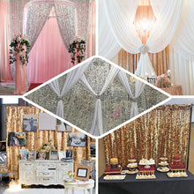 20ftx10ft Blush/Rose Gold Payette Sequin Photography Backdrop Curtain