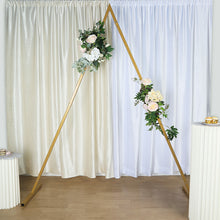 8ft Heavy Duty Metal Triangle Wedding Arch Photography Backdrop Stand
