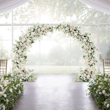 8ft Gold Metal Crescent Moon Wedding Arch Photography Backdrop Stand