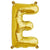 16" Shiny Gold Mylar Foil Letter & Number Balloons