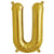 16" Shiny Gold Mylar Foil Letter & Number Balloons