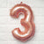 16" Rose Gold Mylar Foil Letter & Number Balloons