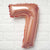 16" Rose Gold Mylar Foil Letter & Number Balloons