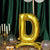 27inch Gold Self Standing Helium/Air Mylar Foil Letter & Number Balloons