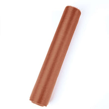 12inch x 10 Yards | Terracotta Sheer Chiffon Fabric Bolt, DIY Voile Drapery Fabric