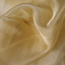 54inch x 10yd | Champagne Solid Color Sheer Chiffon Fabric Bolt, DIY Voile Drapery
