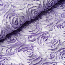 Wedding Party Wonderland Rosette Fabric Bolt By Yard - Lavender - 54" x 4 Yards#whtbkgd