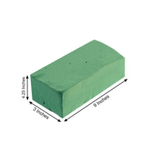 Set of 3 - Green Wet Floral Foam Bricks, Styrofoam Blocks for Floral Arrangements