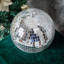 4 Pcs 8inches Groovy Glass Mirrored Disco Ball