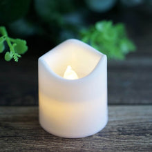 12 Pack - White Flameless Candles LED - Battery Operated Votive Candles