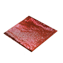 20x20Inch Red Premium Sequin Cloth Dinner Napkin | Reusable Linen