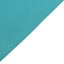5 Pack | Peacock Teal Seamless Cloth Dinner Napkins, Reusable Linen | 20inchx20inch