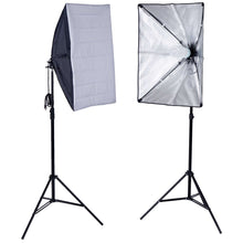 10Ft Background Support System, 1200W 6500K White Umbrella Soft box Lighting Photo Video Studio Kit With Chromakey Background Muslins (Green Black White) - Free Carry Case