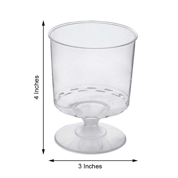 disposable wine goblets