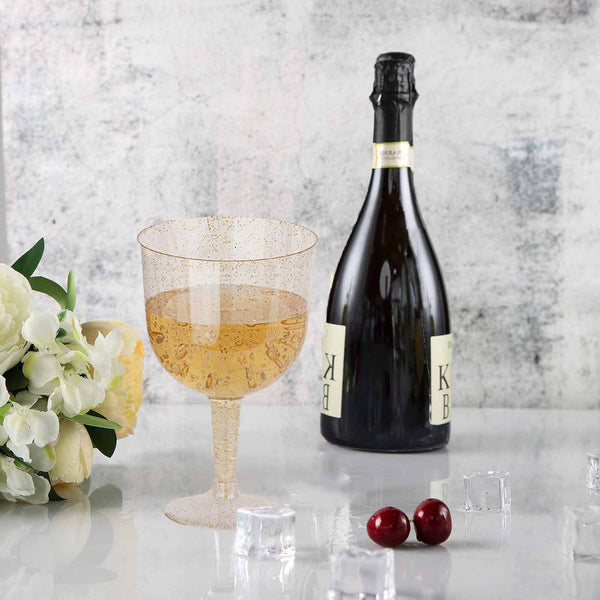 large disposable wine glasses