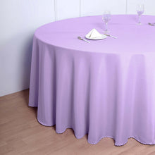 120 Inch | Lavender Polyester Round Tablecloth | eFavorMart