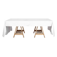 50 inch x120 inch Polyester Tablecloth - White