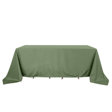 90 Inch x 132 Inch | Olive Green Polyester Rectangular Tablecloth | eFavorMart