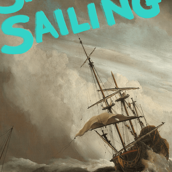 Smooth Sailing Framed Print