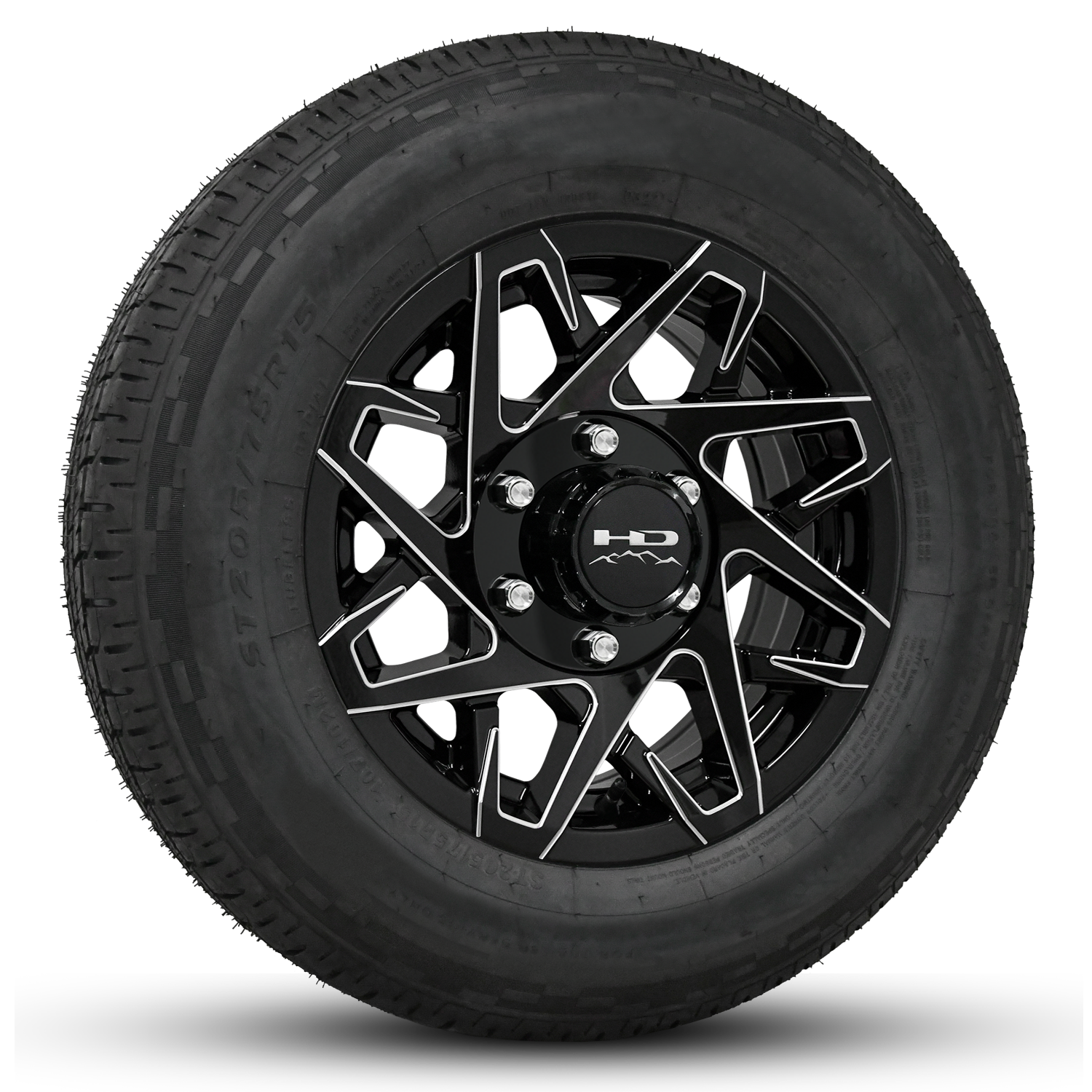 6 lug trailer wheel and tire packages