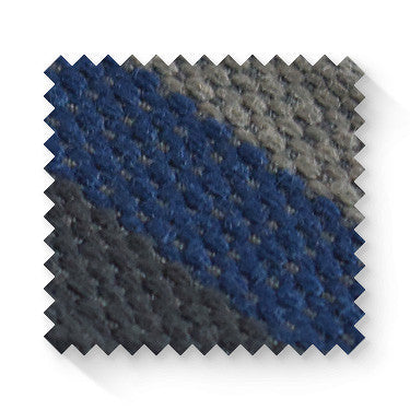 Mat - Blue and Grey Stripes Woven Canvas Belt