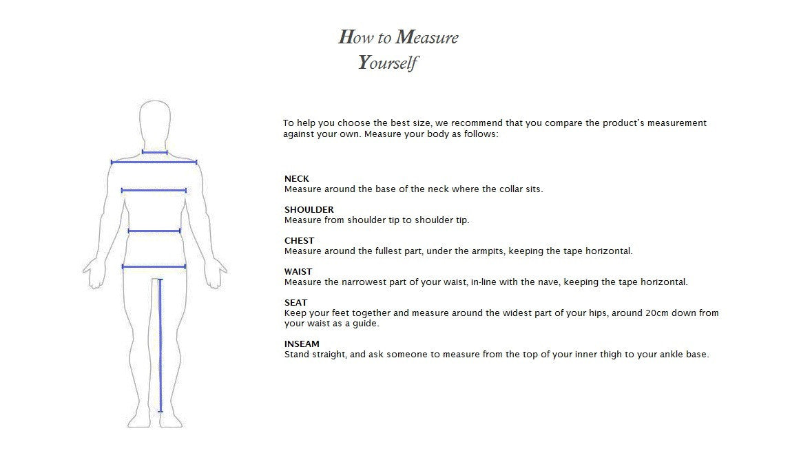 How to measure yourself for best fit