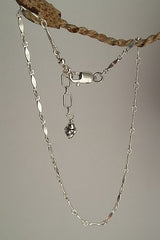 Dapped Anklet - sterling silver