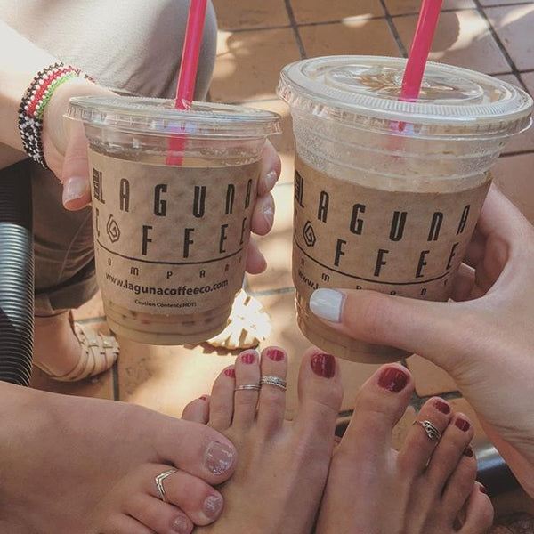 Shelby's friends & Laguna Coffee