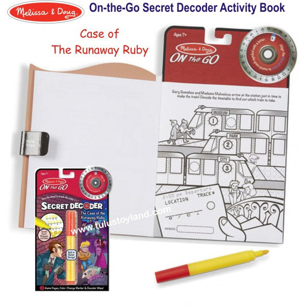 melissa and doug secret decoder