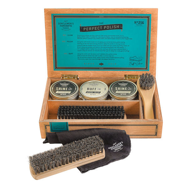 Shoe Shine Kit - Cigar Box – Empire South