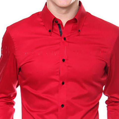 red dress shirt