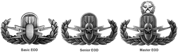 Different EOD Badge Ranks