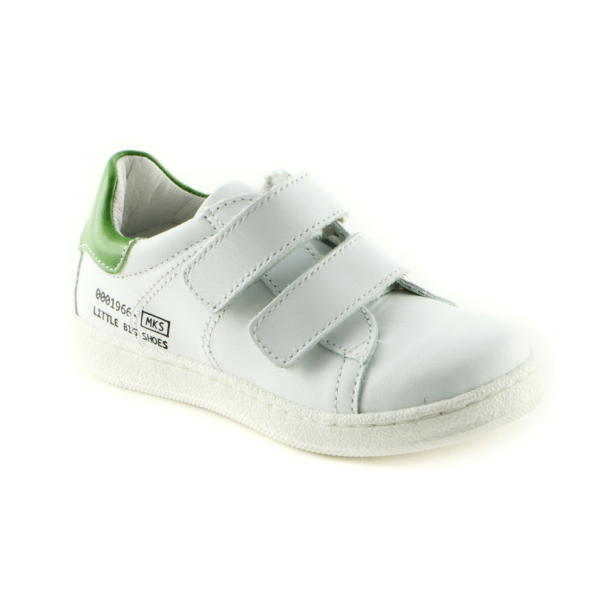 Classic White Leather Trainers (SS-8010 