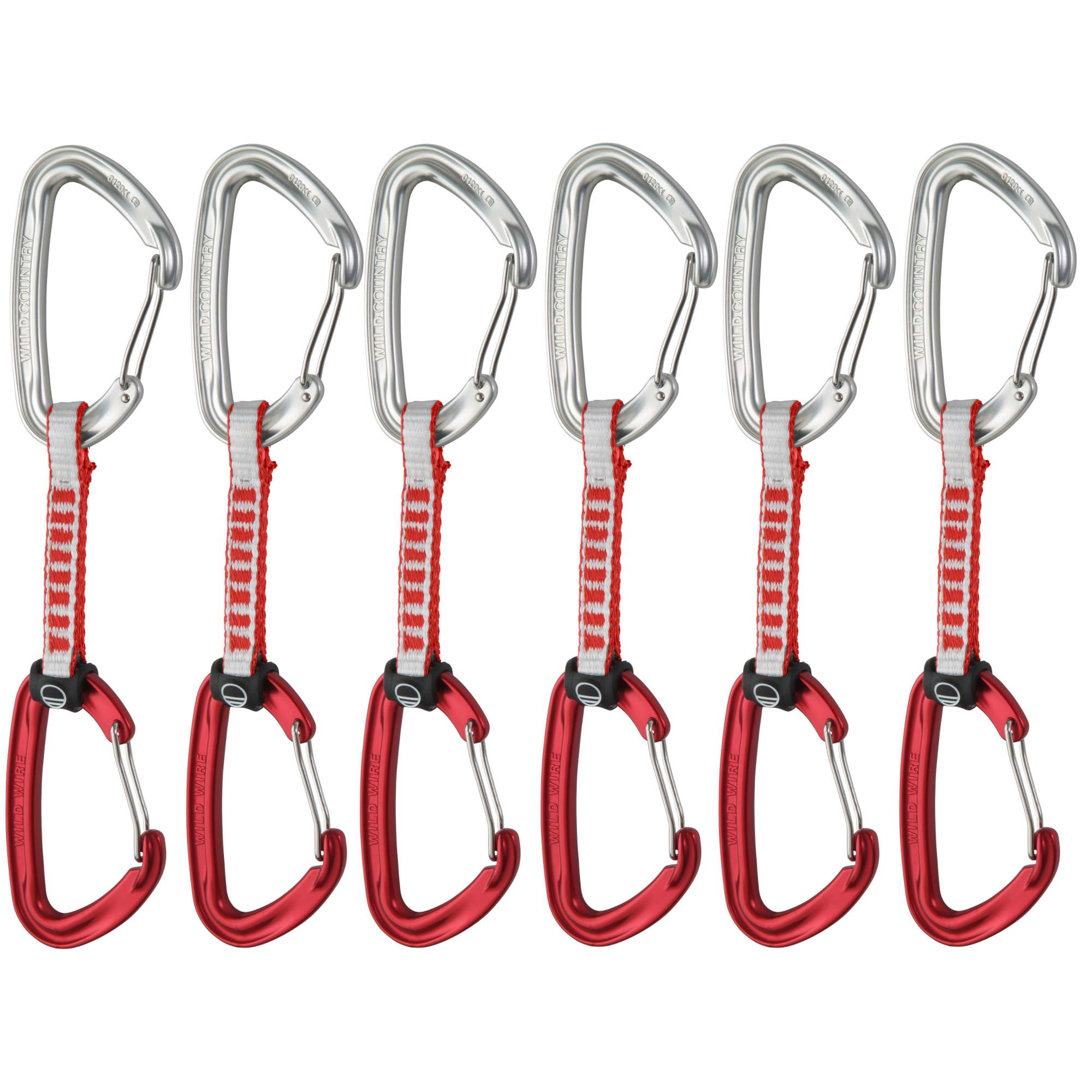 Wild Country Wildwire Quickdraw 6x10cm Pack red