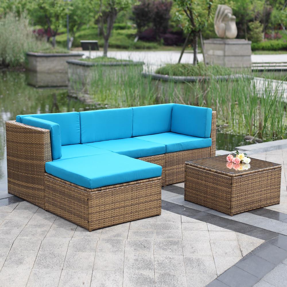 Outdoor Rattan Corner Furniture Set – discountsland.co.uk