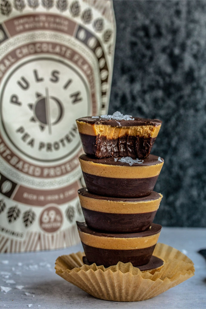 healthy peanut butter cup recipe vegan protein