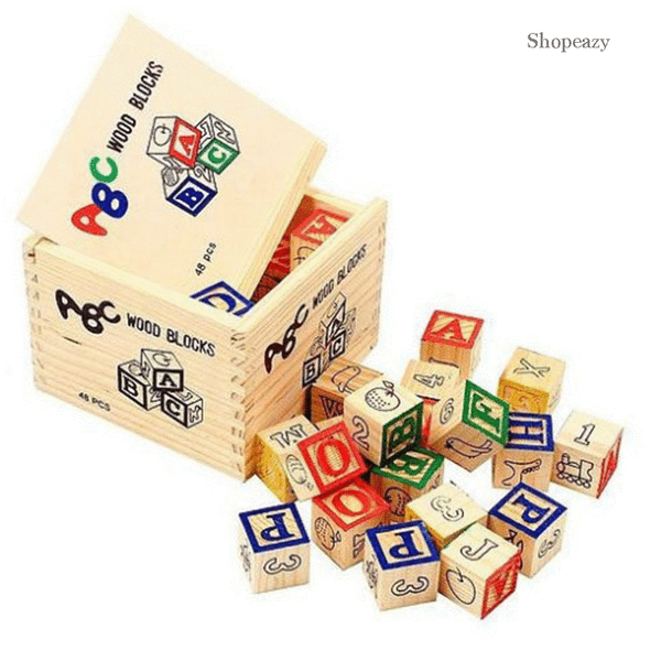 abc wooden blocks