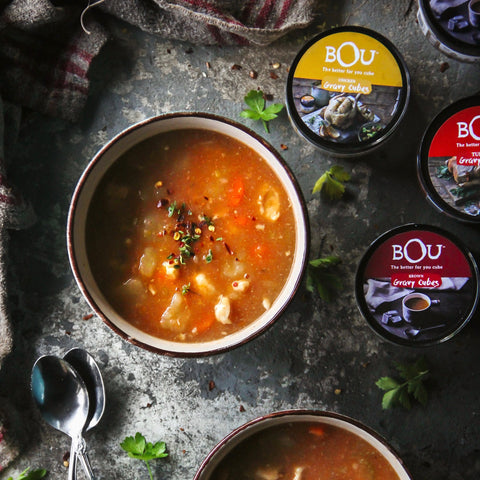 Chicken Goulash with BOU Gravy