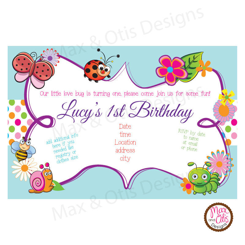 custom party invitations