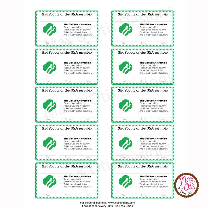 [Get 21+] Printable Girl Scout Thank You Cards Pdf