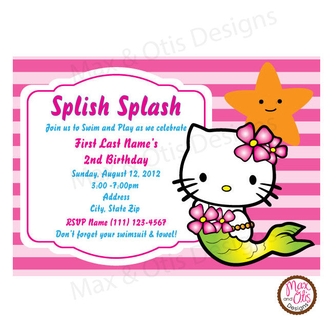 custom party invitations