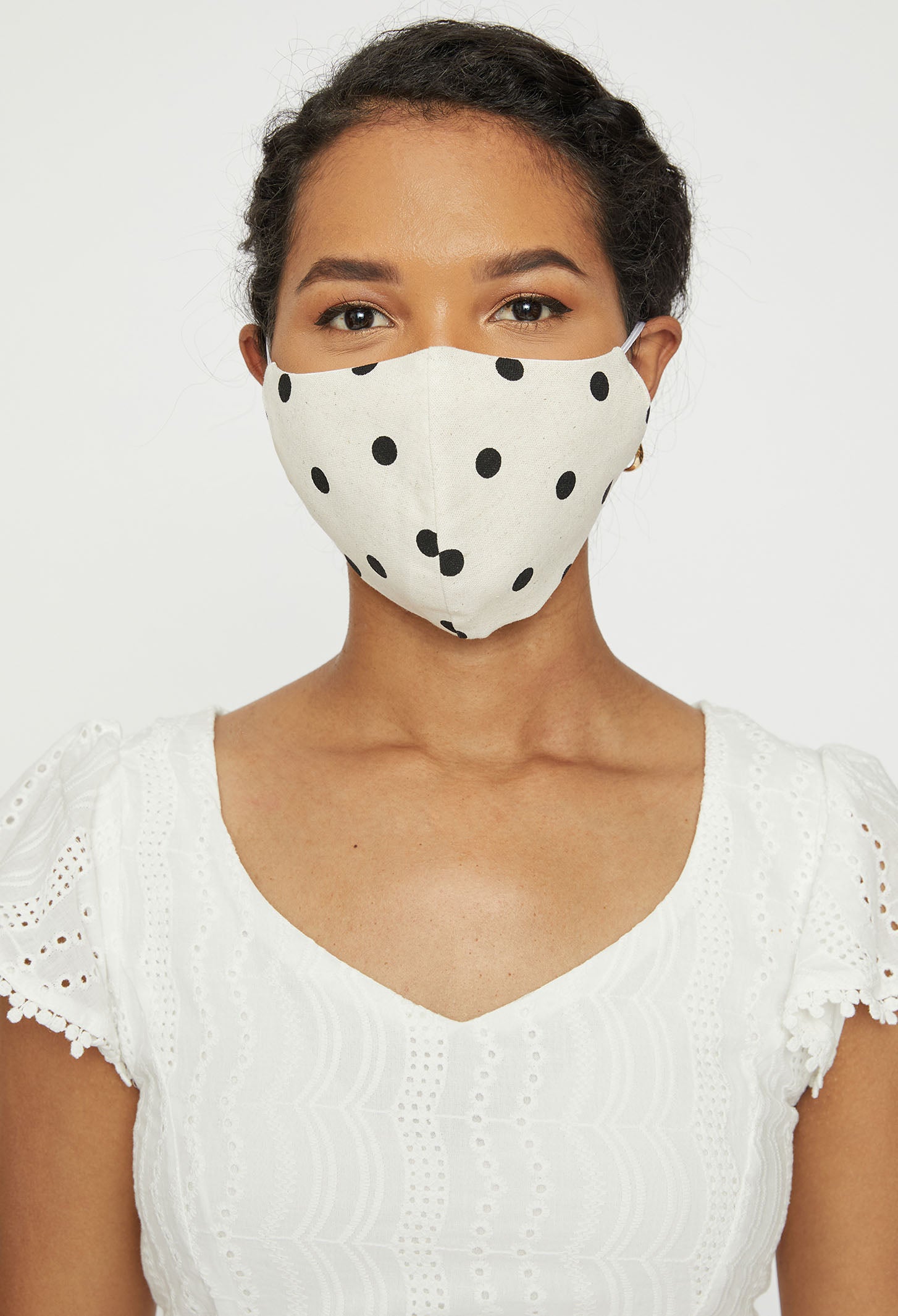 Set of 3 Stone Dot Adult Face Mask