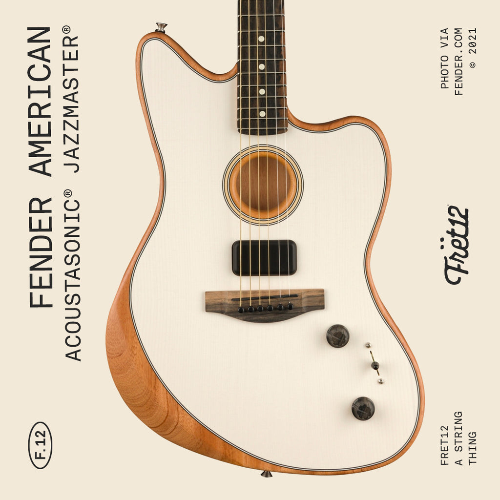 Fender brings new meaning to the term acoustic/electric with their newest ACOUSTASONIC®!
