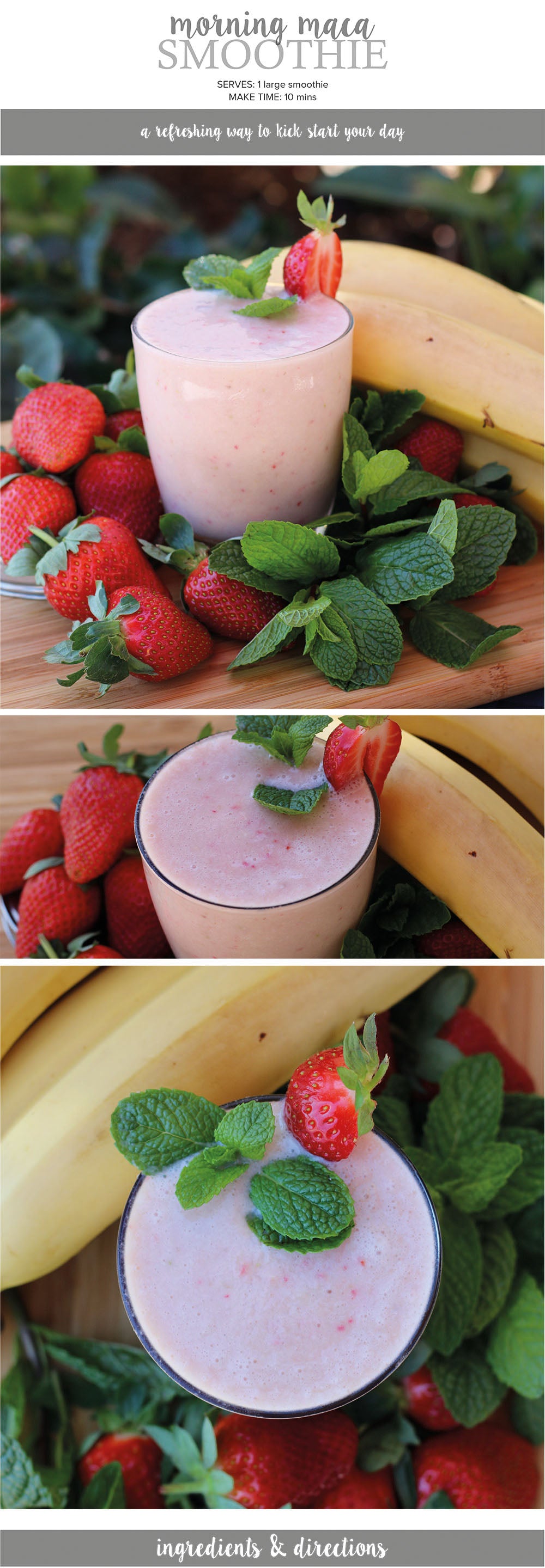 Maca Smoothie Recipe