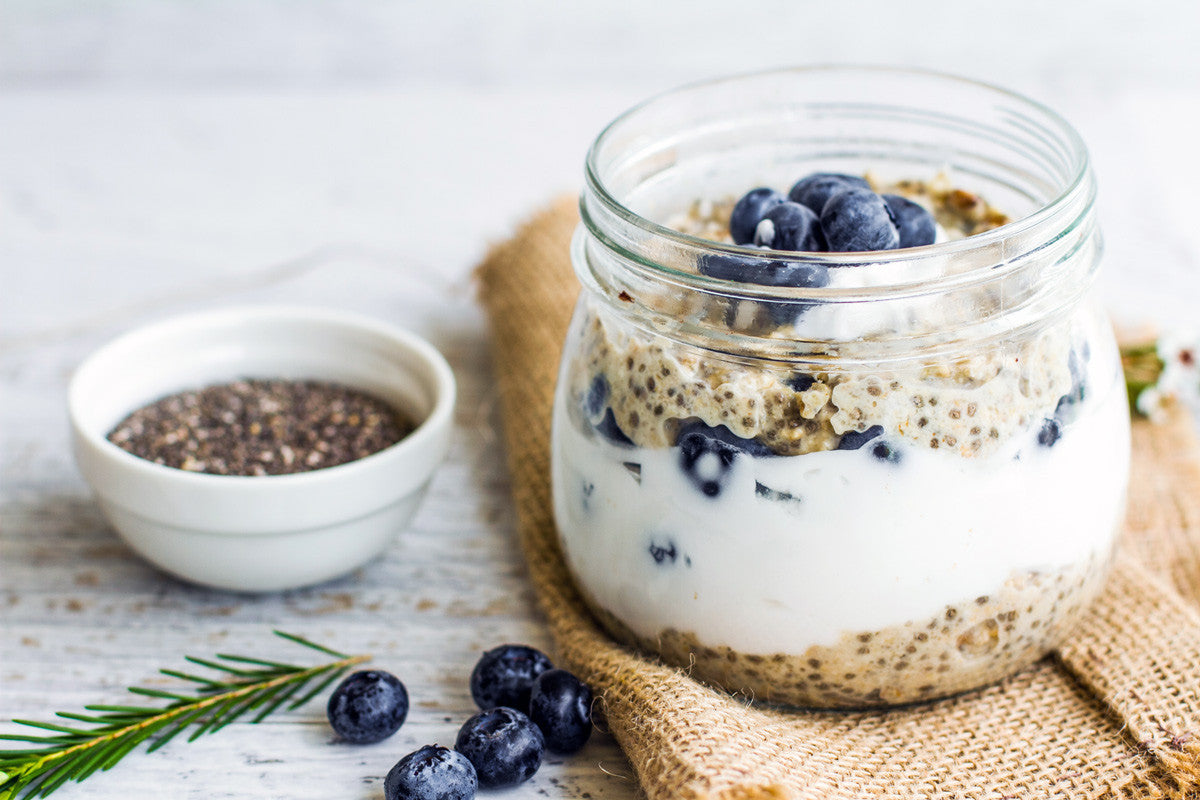 nettle berry overnight oats recipe