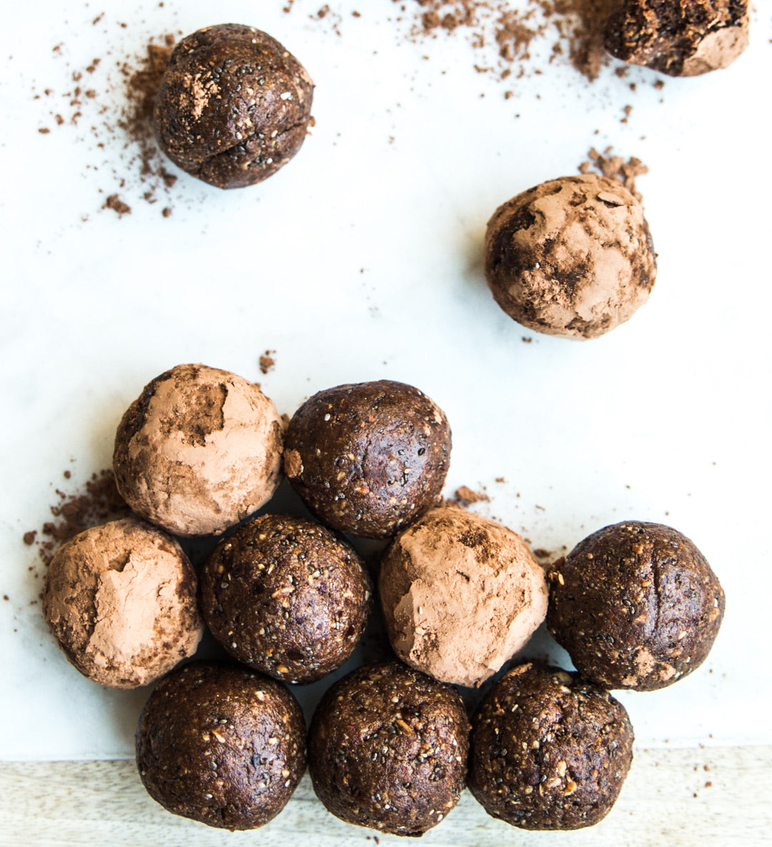 Double Chocolate Cacao Protein Balls
