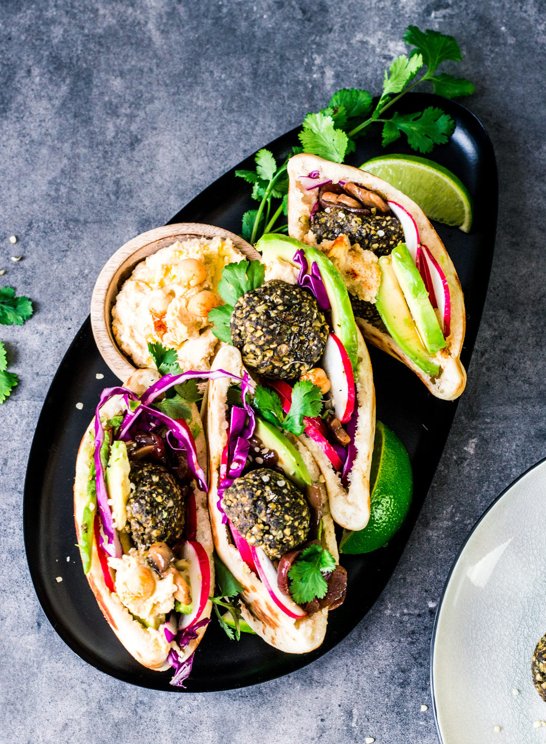 vegan falafel pita recipe